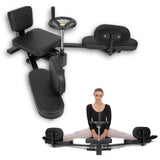 200° Split Machine for Flexibility – Heavy-Duty Leg Stretcher Machine with Handwheel, Cushioned Seat, 220 lbs, Fits Users Under 5.6 ft – Stretching Machine for Yoga, Ballet, Fitness, Splits Training