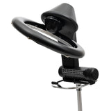 Senyuzhilan Hair Dryer, 1200W Hair Salon Color Processor Dryer with Infrared Technology, 6 Modes, 360 Efficient Heating, Adjustable Height, Rolling Base for Salon & Home Use, Quiet Care, Black