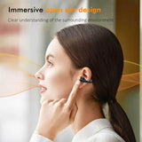 NUPLEA AI Translation Earbuds Real Time 198 Languages Translator Ear Buds Audifonos Traductores Inglés Español Wireless Clip On Earbuds Bluetooth Headphones for Travel Business Meeting Learning Black1