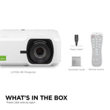 ViewSonic LX700-4K UHD 3500 Lumens Laser Projector Designed for Xbox with 4.2ms Response Time