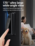 Doorbell Camera Wireless No Subscription 1080P, Door Bell Camera with Monitor Screen NO WiFi and APP Needed, Video Intercom Two-Way Audio, 170° View Angle,Night Vision Comes with an 8GB Memory Card