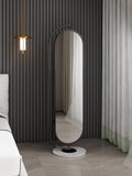YUXING1205 Floor Mirror Mirror Floor-Standing Dressing Mirror Bedroom Full-Body Rotatable Home Storage Three-Dimensional Fitting Mirror Full Length Mirror(A), wanghairong158