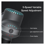 TECJHJZ Massage Gun, Mini Electric Neck Massager Gun, Hit Fascia for Body Relaxation, Fitness, Muscle Pain Relief for Gift