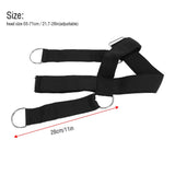 OUKENS Sports Neck Training Exerciser Harness Traps Muscle Builder Head Harness Home Gym for Strength Fitness Powerlifting Workout Boxing MMA Strong Neck Steel Chain Exerciser Strengthener OUKENS