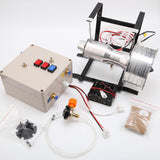 MechPuConToy Turbofan Engine Model Kit That Works, Removable and Maintainable Jet Engine with Liquid Combustion, Collectible Display for Aviation Enthusiasts &Adults