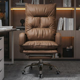 Gaming Chairs for Adults, Office Chair Home Office Desk Chairs Boss Chair Computer Sofa Chair Can Lie Leisure Desk Chairs with Wheels, Lift Desk Chair for Living Room Bedroom (Color : Beige)