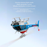 Ssccgym C138Pro 206 Remote Controlled Helicopter for Adults Beginners RC Heli Aileronless 6CH 6-Axis Gyroscope Air Pressure Hold Optical Flow Position Fly Upside Down 3D Rolling RTF 2Batteries
