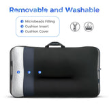 Lap Desk for Laptop with Cushion, Lap Desk Pillow, Fits up to 17 in Laptop, Removable and Washable (Large) L.DOCTOR