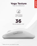 Lenovo Yoga Bluetooth Silent Mouse, 3 Level DPI Adjustment, 36 Month Battery Life