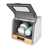 Portable Countertop Dishwasher for 4-6 Sets, Compact Mini Dish Washer with 8L Water Tank,No Installation Needed，800W Dish Washing Machine with 3 Modes for Tableware & Fruit