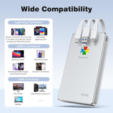 iDiskk 4TB MFi Approved iPhone External Hard Drive for iPhone iPad Android