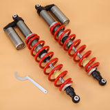 OUMURS Pair Adjustable Rear Air Shock Absorber Compatible with Polaris RZR S 800 2009-2014 Adjustable Preload, Compression Damping & Rebound Speed