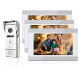 4-Wire Smart Video Doorbell Multi-Apartment Access Control System
