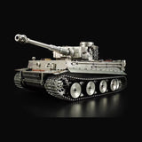 TOUCAN RC HOBBY Henglong 1/6 Full Metal German Tiger I RTR RC Tank 3818 Tracks Barrel Recoil for 14 yr