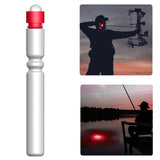 Fishing Bobber lights,Night Fishing Float Lights, Fishing Glow Sticks, Lighted Nocks for Arrows 6-Pack CosiComu