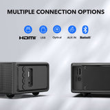 LARKSOUND 2.1 CH Sound Bar with Built-in Subwoofer, Small Soundbar for TV, PC, Gaming, Mini TV Speaker with Bluetooth/HDMI ARC/Optical/AUX/USB Connections