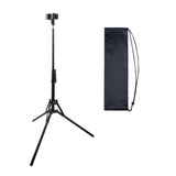 New valley warbler Hair Dryer Tripod Stand with Universal Clip, 20-63 Inch Adjustable Tripod Holder, Black