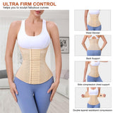 Waist Cincher for Women Corset Shapewear Mesh Sports Tummy Control Body Workout Girdle Waist Trainer Shaper (Nude, XXX-Large)