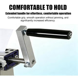 Manual Shredder, Hand Crank Raffia Shredding Machine for Crafting, Vegetables, and Paper - Durable, Easy to Use, Ideal for Home and Garden Projects