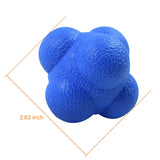 AIRLAXER Reaction Ball,Reflex Ball for Hand Eye Coordination Training,2.83 inch,Pack of 3-Blue,Yellow,Green. AIRLAXER