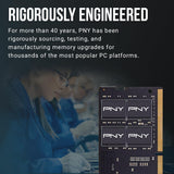 PNY Performance 32GB (2x16GB) DDR4 DRAM 3200MHz (PC4-25600) CL22 (Compatible with 2933MHz