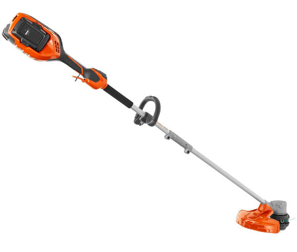 Husqvarna 220iL Cordless String Trimmer with 4 Ah Battery and Charger, 16-Inch Straight Shaft Electric Weed Eater