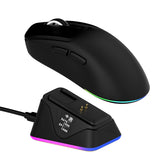 EPOMAKER NEX Lite Wireless Gaming Mouse w/Screens & RGB Charging Dock