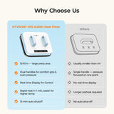 Heat Press Machine for T Shirts - Portable 12X10 Heat Press with Pressure Display