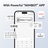 NIIMBOT B1 Label Maker ,2 Inch Bluetooth Thermal Label Printer ,Blue
