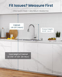 APPASO Touchless Kitchen Faucet with Soap Dispenser Brushed Nickel, Side Motion Sensor Lead-Free Faucet, Single Hanle 3-Mode Hands-Free Faucet for Kitchen Sink (cUPC-Certified Parts)