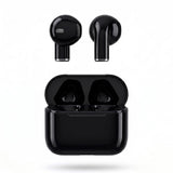 WWU Wireless Earphones, in-Ear Earbuds with Charging Case, 43H Playtime Long Playback Time, Compact and Lightweight, Bass Stereo Sound, IPX7 Waterproof Earphones for Gym/Running/Work，Black