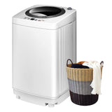 Portable Washing Machine, 8Lbs Capacity Full-automatic Washer COSTWAY