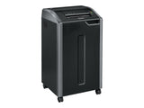 Powershred 425Ci 100% Jam Proof Commercial Grade 30-Sheet Cross-Cut Paper Shredder, TAA Compliant (38425), Black Fellowes