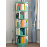 DDYYDS Rotating Bookshelf 360 Degree Bookcase Home Floor Shelf Multi-Layer Student Picture Book