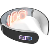 Auxoliev Neck Massager with Heat,10 Modes 50 Intensities,Cervical Massagerfor Home Office Travel Use