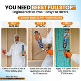 BEEST FullStop Fire-Rated Spray Foam Insulation for Walls & Attics