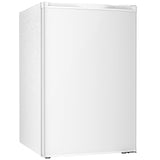 Antarctic Star 4.5 Cu.Ft Compact Refrigerator with Freezer,Mini Fridge Single Door with Adjustable Thermostat,Removable Glass Shelves for Apartment/Dorm/Office,WHITE