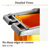 This Housekeeping Cleaning Cart, Laundry Hamper Sorter Cart Portable
