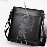 Leather Crossbody Bag Leisure Men's Large Capacity Vertical Payment Fashion Shoulder Top-grain