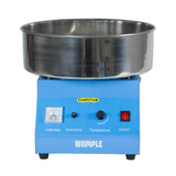 Wumple Cotton Candy Machine - 1000W Commercial-Grade Electric Cotton Candy Maker - 3-Minute Heat-Up - Stainless Steel Bowl - for Parties, Carnivals & Home Use - Blue