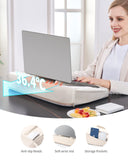SAIJI Laptop Lap Desk with Pillow Cushion, Ultra Lightweight Laptop Tray