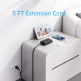 Charging Station 140W USB C Charger Block, Upgraded GaN III 8-in-1 Fast Charging Station Hub，PD 65W Laptop Charger Adapter Compatible with Compatible with MacBook Air/Pro,iPhone16/15,Galaxy S24 etc