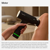 Hyperice Hypervolt 3 – QuietGlide Technology Handheld Percussion Massage Gun | 5 Speeds, 5 Interchangeable Heads | Helps Relieve Sore Muscles, Improve Mobility and Speed Up Recovery