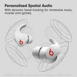 True Wireless Noise Cancelling Earbuds - Apple H1 Headphone Chip, Compatible with Apple & Android, White Beats