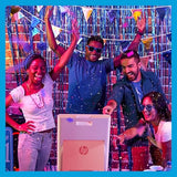 HP Sprocket Photo Booth Machine Instant Color Photo Printer