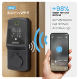 Lockly Secure Pro Wi-Fi Deadbolt Smart Lock Latest Version with Fingerprint