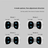 EZAGMWGFB Neck Massager with Heat, Wireless Smart for Pain Relief, Deep Tissue for Home, Office, Outdoor, Suit for Dad, Mom, Friends