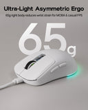 EPOMAKER NEX Lite Wireless Gaming Mouse w/Screens & RGB Charging Dock