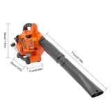 BYGOVICE Handheld Gas Leaf Blower - Gas Blowers for Lawn Care, 26 cc 2-Cycle Engine