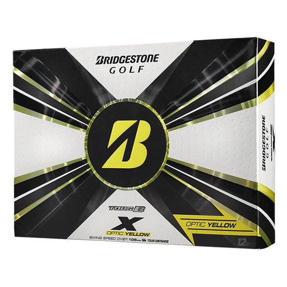 Bridgestone Golf 2022 Tour B X Yellow Golf Balls Bridgestone Golf
